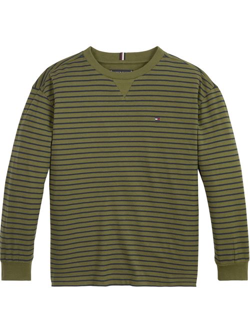 CAMISETA ESSENTIAL STRIPES TEE L/S NInO