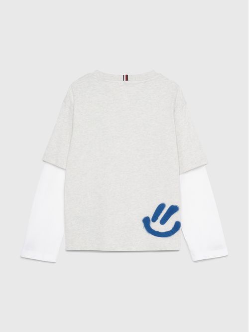 CAMISETA HILFIGER GRAFFITI TEE L/S NIÑO