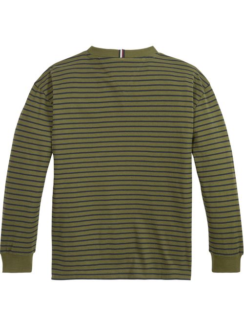 CAMISETA ESSENTIAL STRIPES TEE L/S NIÑO