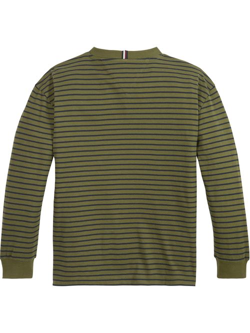 CAMISETA ESSENTIAL STRIPES TEE L/S NInO