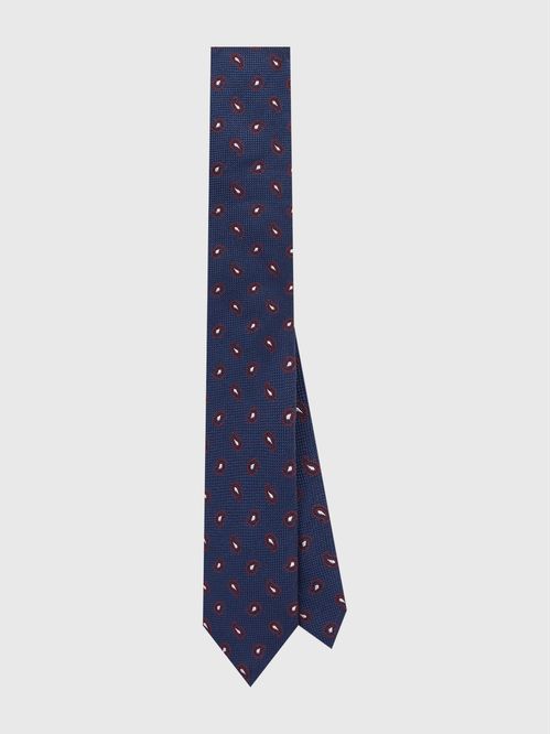 CORBATA WOVEN OXFORD WEAVE PAISLEY TIE