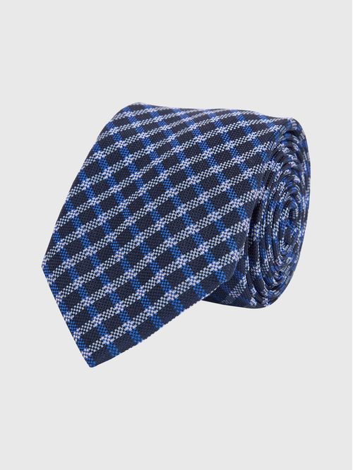 CORBATA WOVEN GINGHAM TIE