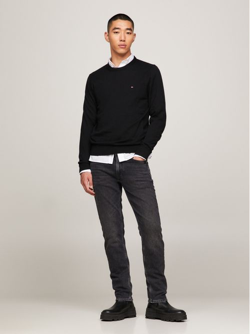 SWEATER PIMA ORG CTN CASHMERE CREW NECK