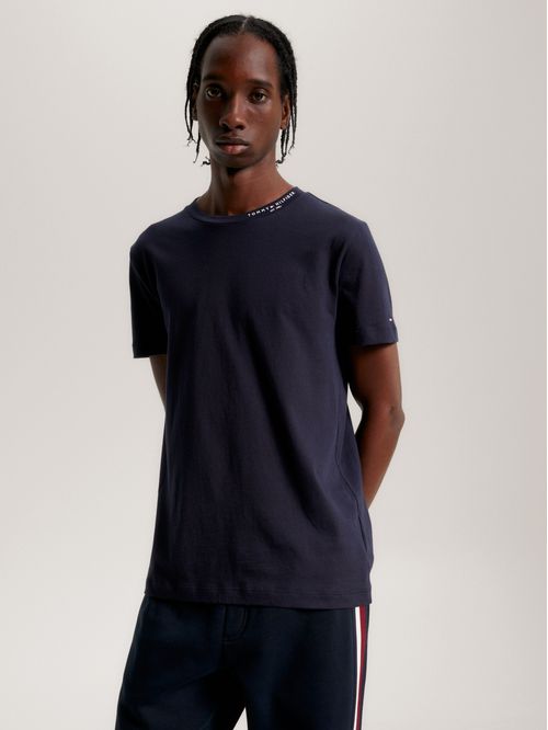 CAMISETA TOMMY LOGO COLLAR TEE