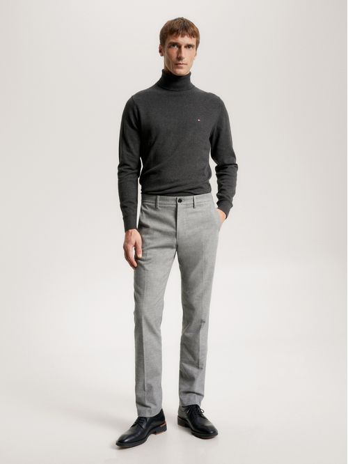SWEATER PIMA ORG CTN CASHMERE ROLL N