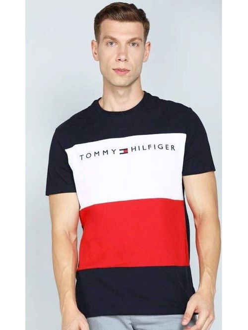 CAMISETA M GLOBAL STRIPE LOCK UP TEE