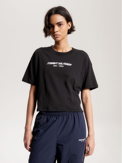 CAMISETA ESSENTIALS RLX LOGO CROP TEE