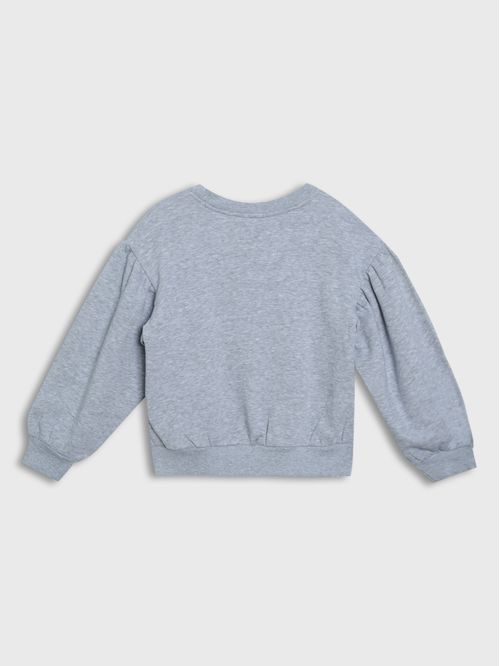 TOMMY FLEECE LONG SLEEVE CREW NIÑA