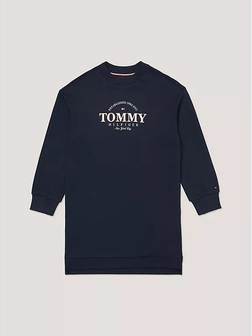 KG TOMMY FOIL SWEAT DRESS /LS NIÑA