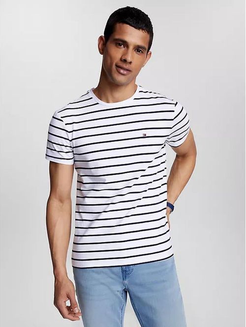 CAMISETA M STRETCH SLIM FIT TEE STRIPE