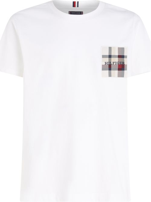 CAMISETA M/C CHECK MONOTYPE LABEL TEE