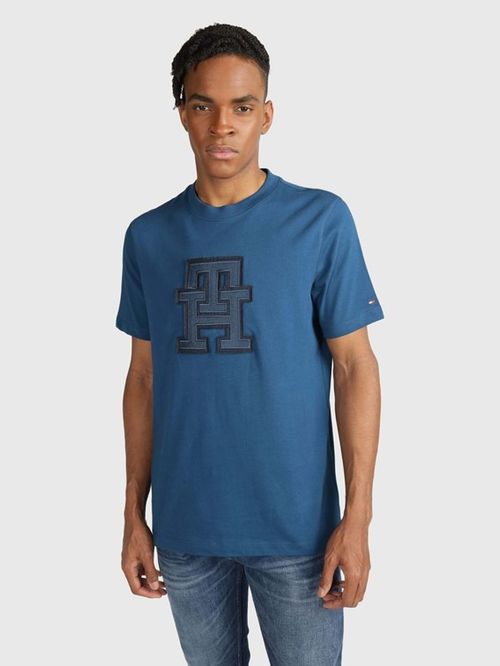 CAMISETA M/C MONOGRAM APPLIQUE TEE TH