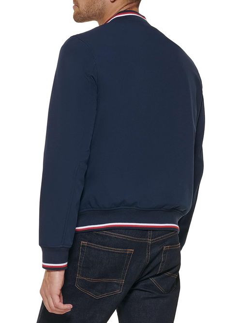 CASACA VARSITY BOMBER WITH TRI COLOR TH