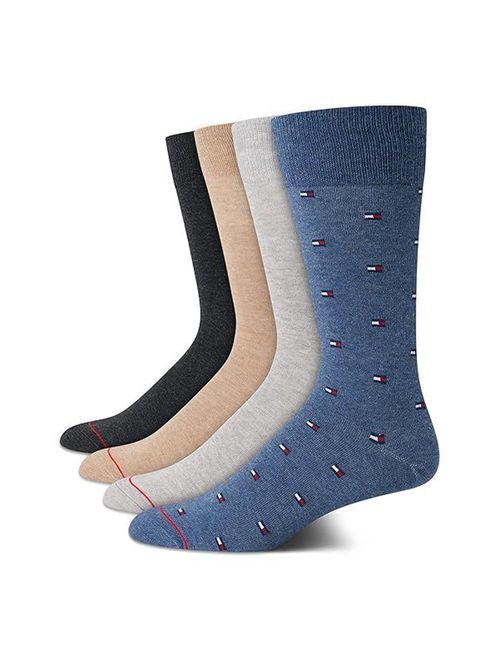 MEDIAS MENS 4PACK DRESS CREW