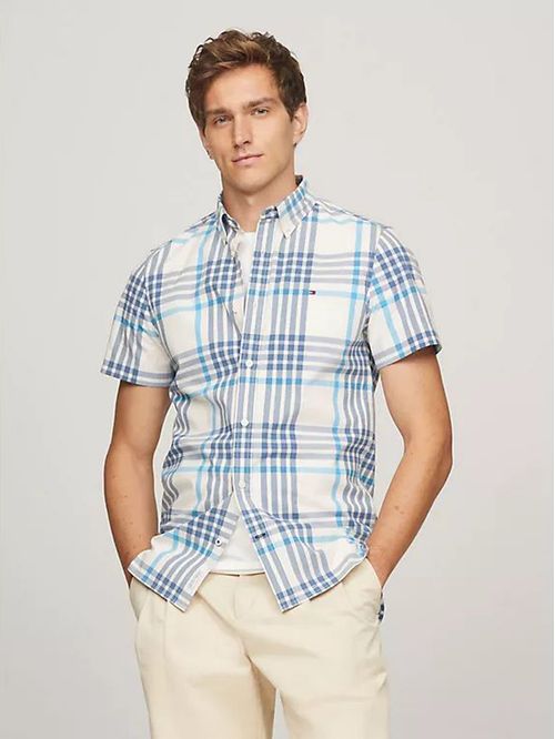 CAMISA M STR POPLIN BIG CHK RF SHIRT TH