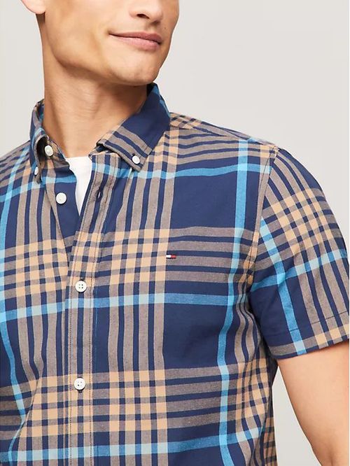 CAMISA M STR POPLIN BIG CHK RF SHIRT TH