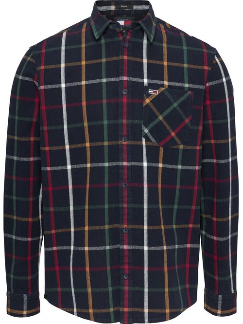 CAMISA TJM REG CHECK FLANNEL SHIRT