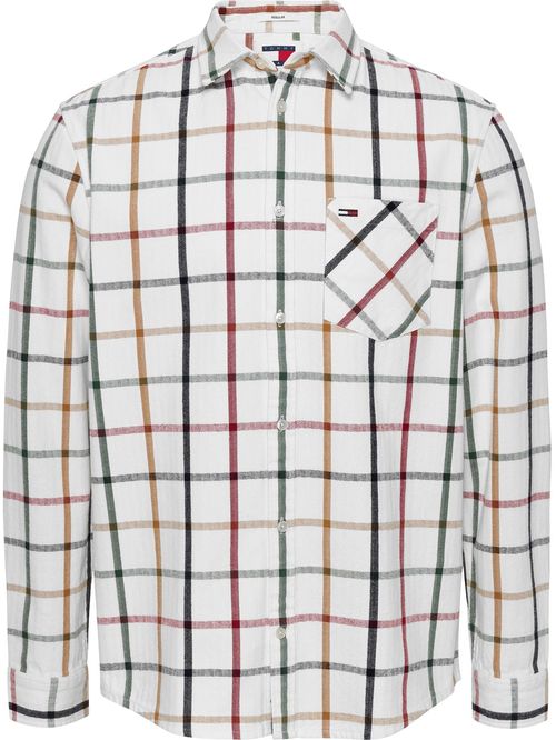 CAMISA TJM REG CHECK FLANNEL SHIRT