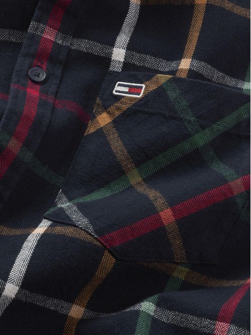 CAMISA TJM REG CHECK FLANNEL SHIRT