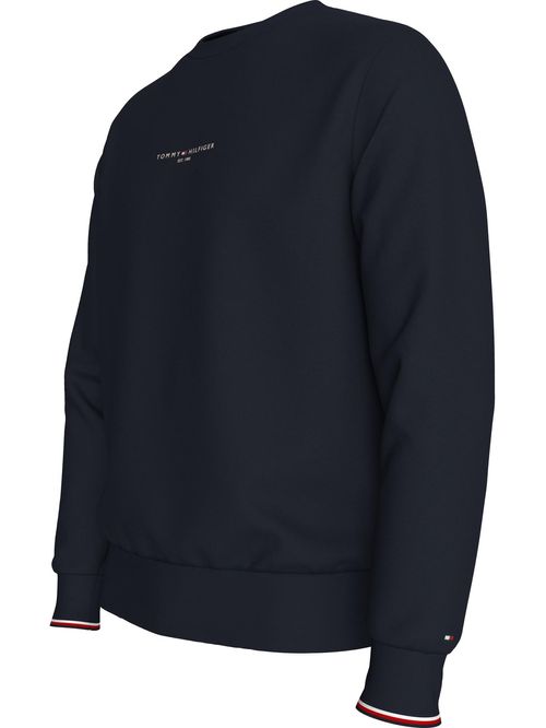 SWEATSHIRT WCC TOMMY LOGO TIPPED CREWNECK