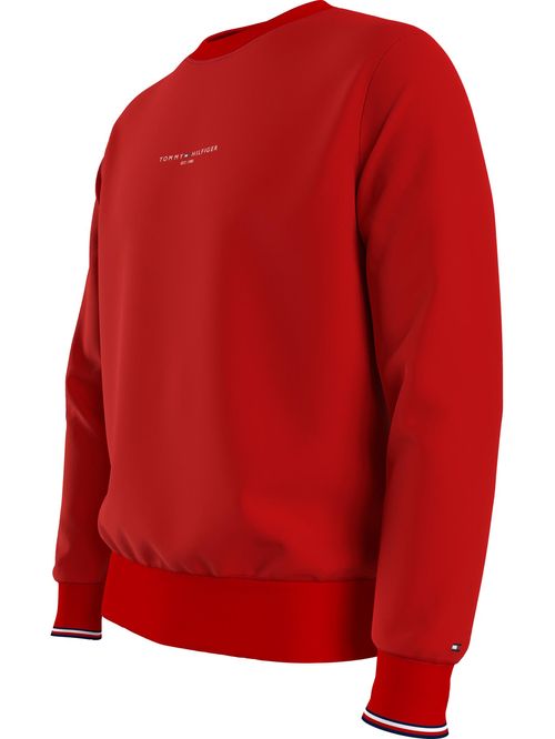 SWEATSHIRT WCC TOMMY LOGO TIPPED CREWNECK TH