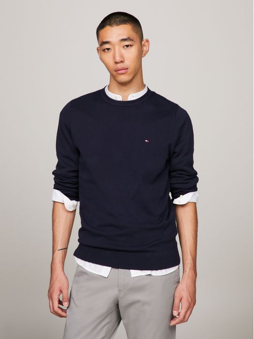 SWEATER DE COTTON CREW NECK