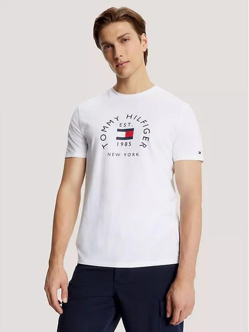 CAMISETA M HILFIGER FLAG ARCH TEE