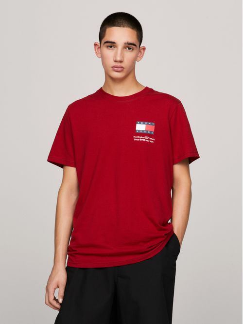 CAMISETA TJM SLIM ESSENTIAL FLAG TEE EX