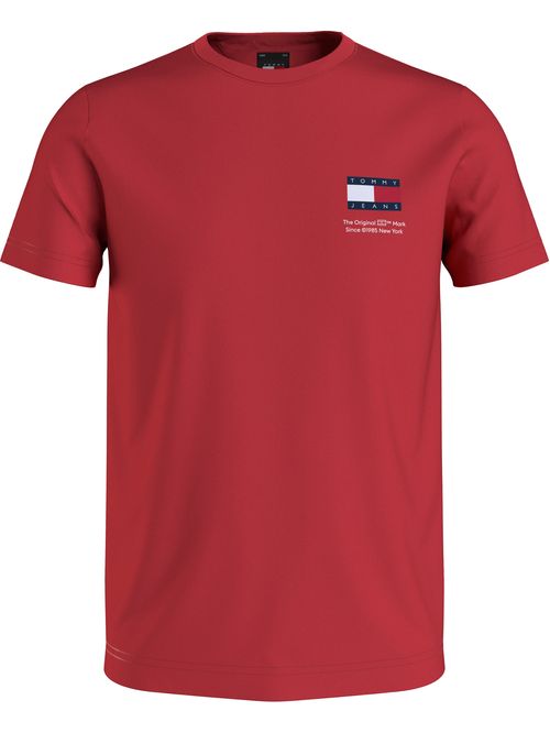 CAMISETA TJM SLIM ESSENTIAL FLAG TEE EX TH