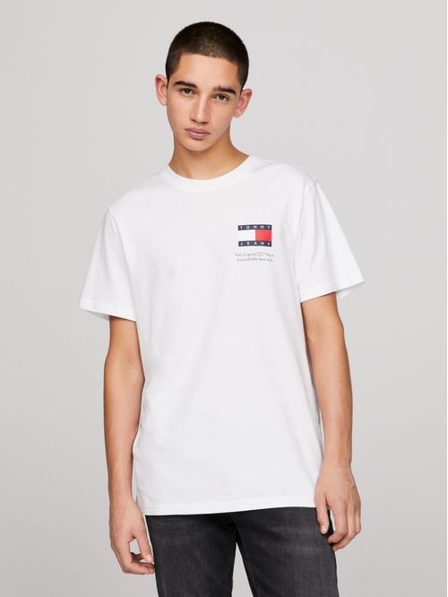 CAMISETA TJM SLIM ESSENTIAL FLAG TEE EX