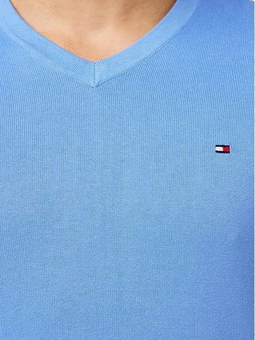 SWEATER CLASSIC COTTON V NECK TH