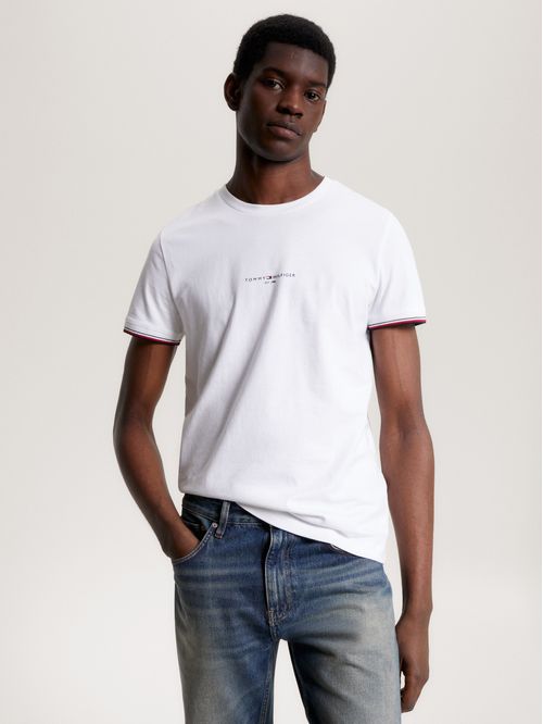 CAMISETA TOMMY LOGO TIPPED TEE