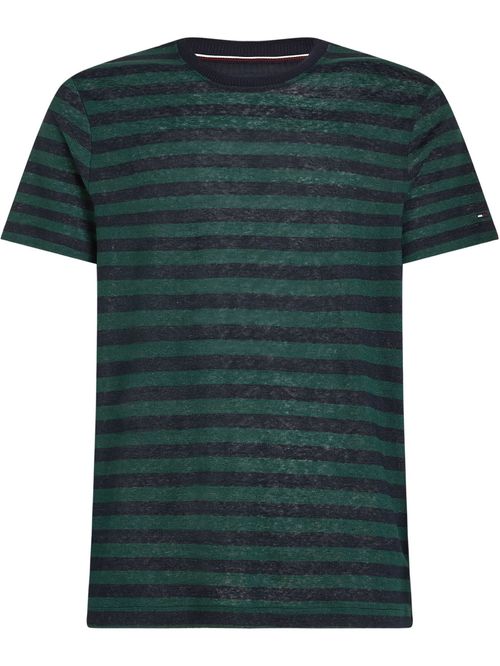 CAMISETA DC STRIPE LINEN TEE