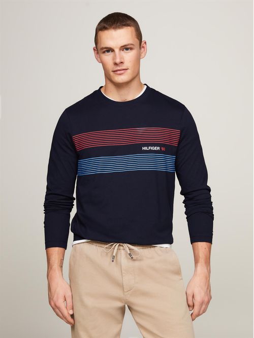 CAMISETA CHEST HILFIGER 85 LS TEE