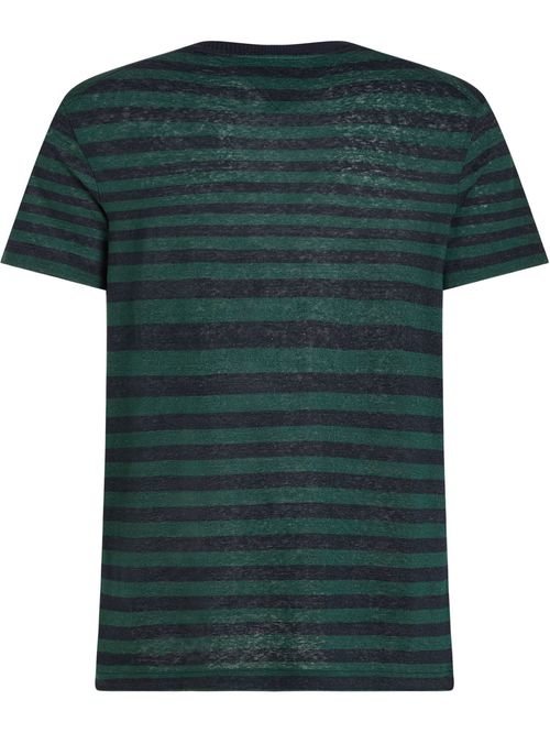 CAMISETA DC STRIPE LINEN TEE