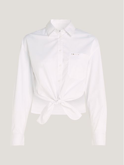 BLUSA TJW FRONT TIE SHIRT