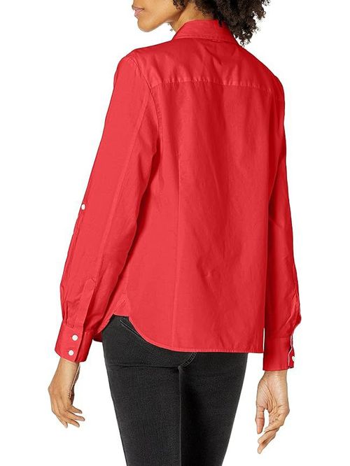 BLUSA ROLL TAB- SOLID