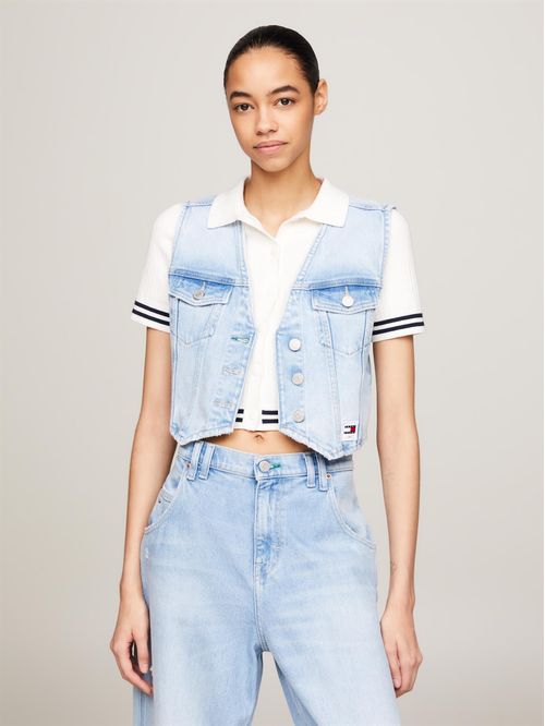 CHALECO DENIM VEST BH6110