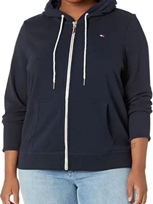 SWEATSHIRT ZIP HOODIE - SOLID