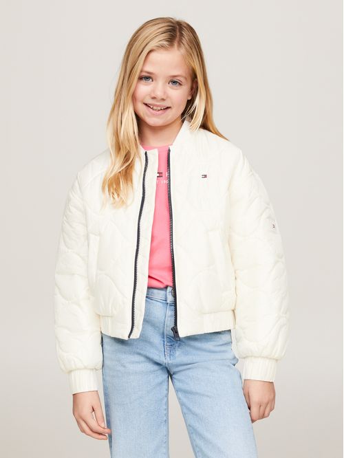 CASACA QUILTED BOMBER NIÑA