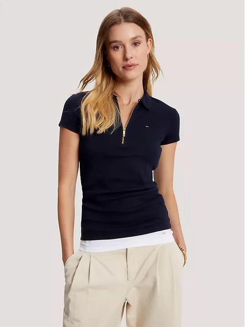 POLO EU MANGO SLIM ZIP POLO