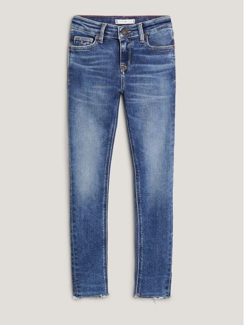 JEAN NORA SKINNY MID BLUE WASH NIÑA