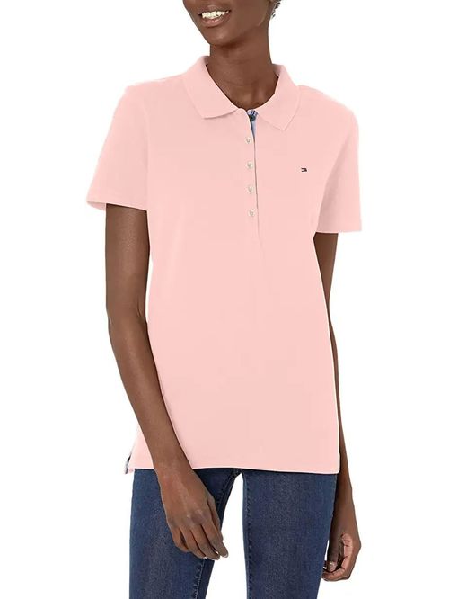 POLO SS SOLID 5 BTN POLO