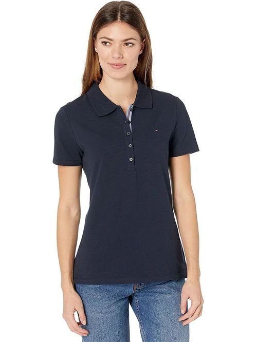 POLO SS SOLID 5 BTN POLO