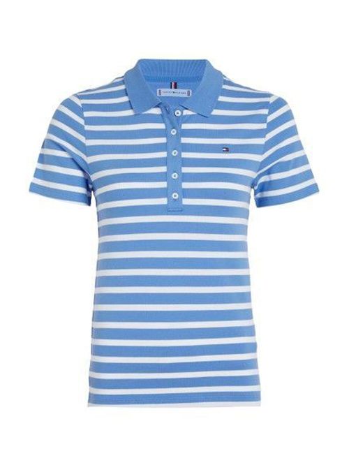 POLO 1985 SLIM PIQUE STRIPE POLO SS