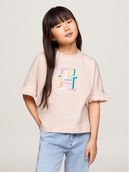 CAMISETA MULTI COLOUR MONOGRAM TEE S/S NIÑA