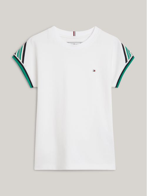 CAMISETA SHOULDER STRIPE DETAIL TEE S/S NIÑA