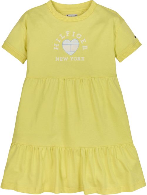 VESTIDO HILFIGER HEART TIERED DRESS NIÑA