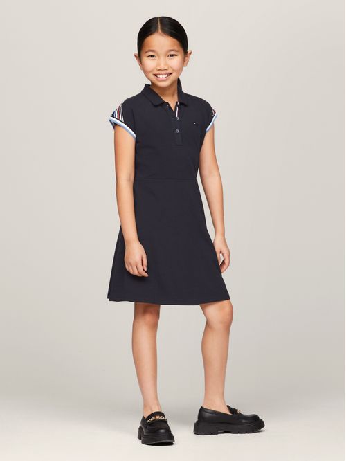 VESTIDO POLO SHOULDER STRIPE DRESS NIÑA