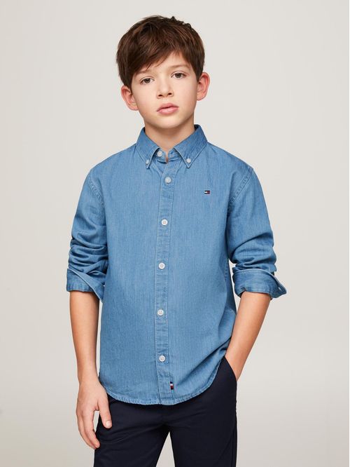 CAMISA DENIM CHAMBRAY SHIRT L/S
